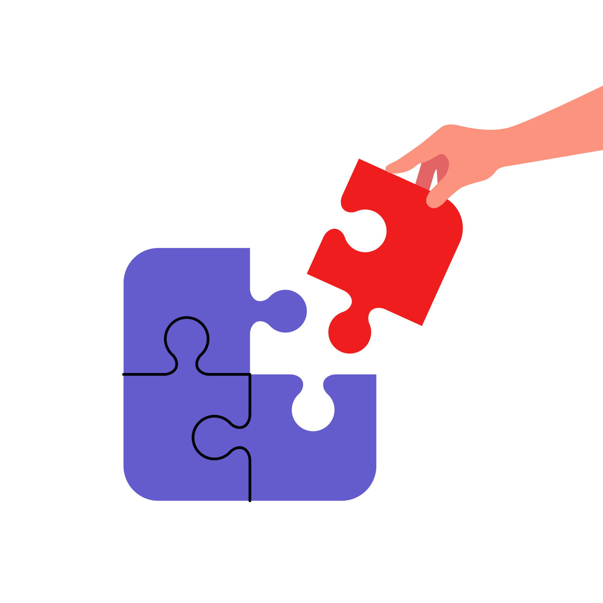 concept-teamwork-metaphor-hand-with-the-missing-piece-of-puzzle-illustration-vector